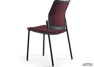 URBAN PLUS - Upholstered fabric training chair _ ACTIU