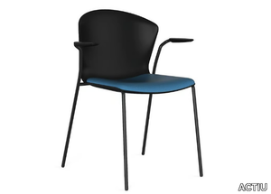 WHASS - Stackable chair with integrated cushion _ ACTIU