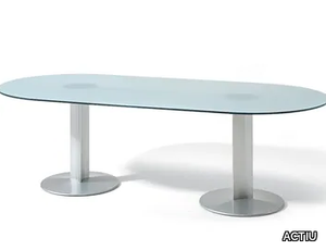 PEANA - Glass table / meeting table _ ACTIU