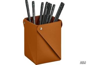 Pen Cup - Leather pen holder _ ADJ