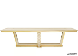 SIPARIO - Rectangular marble living room table _ ADORA