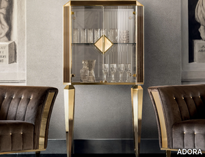 DIAMANTE - Highboard with doors _ ADORA