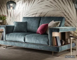 LUCE DARK - 2 seater velvet sofa _ ADORA