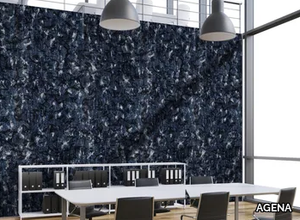 MASTERPIECE - Metallic effect nonwoven wallpaper _ AGENA