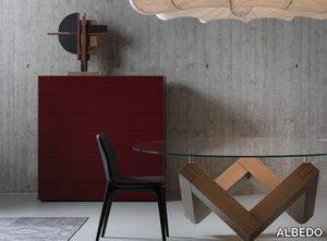 ALFIERI - Bar cabinet with integrated lighting _ ALBEDO