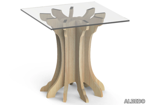 TALE - Square birch high side table _ ALBEDO