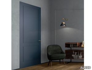 AND - Hinged flush-fitting wooden door _ ALBED