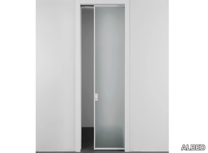 BEAT - Glass internal pocket sliding door _ ALBED