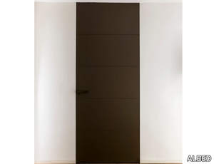 NEXT - Hinged flush-fitting leather door _ ALBED