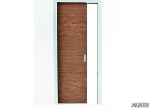 QUADRA - Wooden internal pocket sliding door _ ALBED