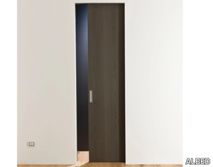 RI-TRAIT - Wooden internal pocket sliding door _ ALBED