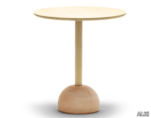 LUR - Round oak table _ ALKI