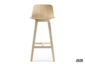 KUSKOA - High stool with footrest _ ALKI