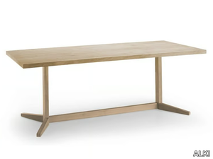 KUSKOA - Rectangular oak table _ ALKI