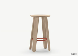 TRIKU - High wooden stool _ ALKI