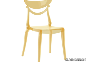 MARLENE - Stackable polycarbonate chair _ ALMA DESIGN