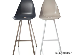 X SPIDER - High polypropylene stool with footrest _ ALMA DESIGN