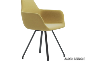 Y SPIDER - Fabric chair with armrests _ ALMA DESIGN