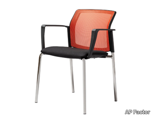 TENNESSEE - Fabric chair with armrests _ AP Factor