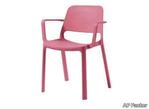 HELENA - Polypropylene chair with armrests _ AP Factor