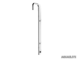 METAL 316 - Wall-mounted steel shower panel _ AQUAELITE