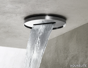 NINFEA - Ceiling mounted waterfall shower _ AQUAELITE