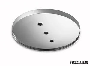 NINFEA - Ceiling mounted round overhead shower _ AQUAELITE