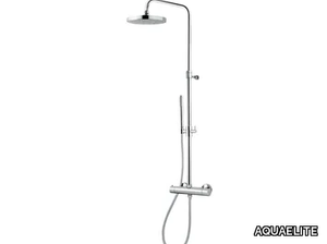 CL025 AM - Wall-mounted multifunction thermostatic shower panel _ AQUAELITE