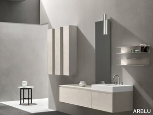 5.ZERO - Wall-mounted sectional vanity unit _ ARBLU