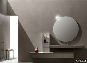 5.ZERO - Single wall-mounted vanity unit with drawers _ ARBLU