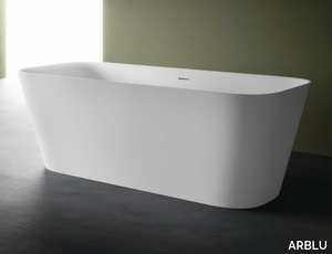 AMALFI - Rectangular freestanding Tecnoblu bathtub _ ARBLU