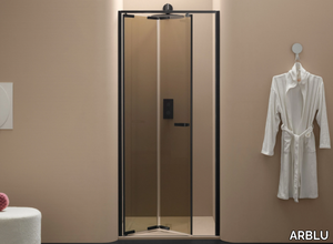 FILO - Niche shower cabin with folding door _ ARBLU