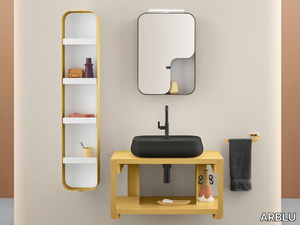 TULIP - Wall-mounted vanity unit with drawers _ ARBLU