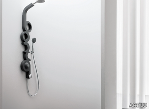 LA DOCCIA - Wall-mounted shower panel with hand shower _ ARBLU