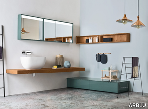 LINEÒ - Washbasin countertop / bathroom cabinet _ ARBLU