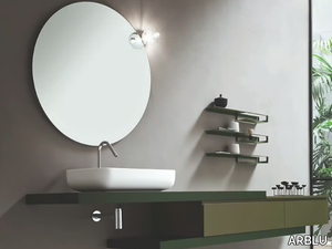 LOL - Round wall-mounted bathroom mirror _ ARBLU