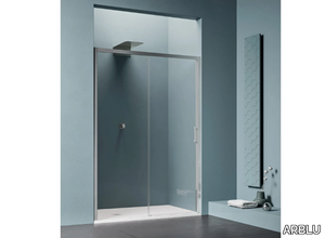 MIRA - Niche shower cabin with sliding door _ ARBLU