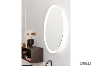 TIBÒ - Tilting wall-mounted metal mirror _ ARBLU