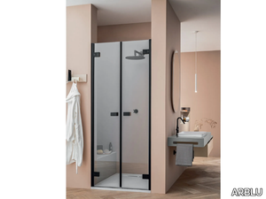 A180 - Niche shower enclosure with saloon doors _ ARBLU