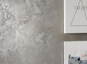 ULTRA METAL - GREY ZINC - Porcelain stoneware wall/floor tiles with metal effect _ ARIOSTEA