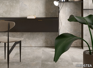 TWIN.S - STEAM - Rectified porcelain stoneware wall/floor slabs with concrete effect _ ARIOSTEA