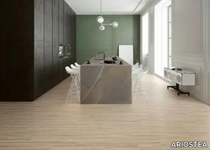 LEGNI HIGH-TECH - ROVERE BUCKSKIN - Porcelain stoneware wall/floor slabs with wood effect _ ARIOSTEA