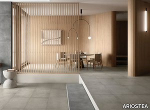 NEXT DARK - Indoor/outdoor porcelain stoneware wall/floor tiles with concrete effect _ ARIOSTEA