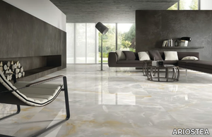 ULTRA ONICI - GRIGIO - Porcelain stoneware wall/floor tiles _ ARIOSTEA