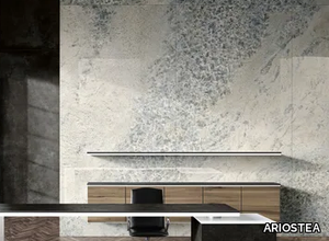 CRYSTAL SKY - Porcelain stoneware wall/floor slabs with marble effect _ ARIOSTEA