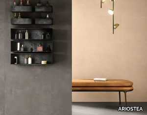 URBAN PINK ACTIVE - Indoor porcelain stoneware wall tiles with concrete effect _ ARIOSTEA