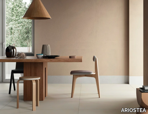 NEXT CHALK - Indoor/outdoor porcelain stoneware wall/floor tiles with concrete effect _ ARIOSTEA