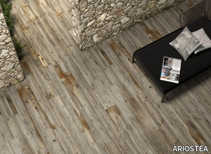 INNOVATIVE SLABS - QUERCIA TROPICALE - Porcelain stoneware flooring with wood effect _ ARIOSTEA