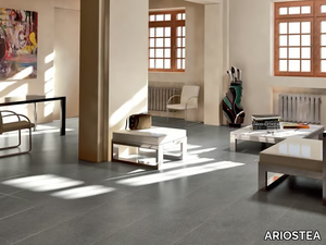 PIETRE NATURALI - BASALTO GRIGIO - Full-body porcelain stoneware wall/floor tiles with stone effect _ ARIOSTEA