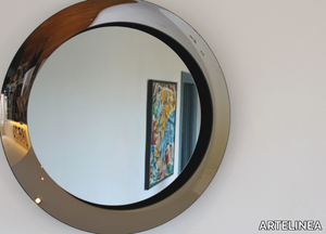 BOA - Round wall-mounted glass mirror _ ARTELINEA